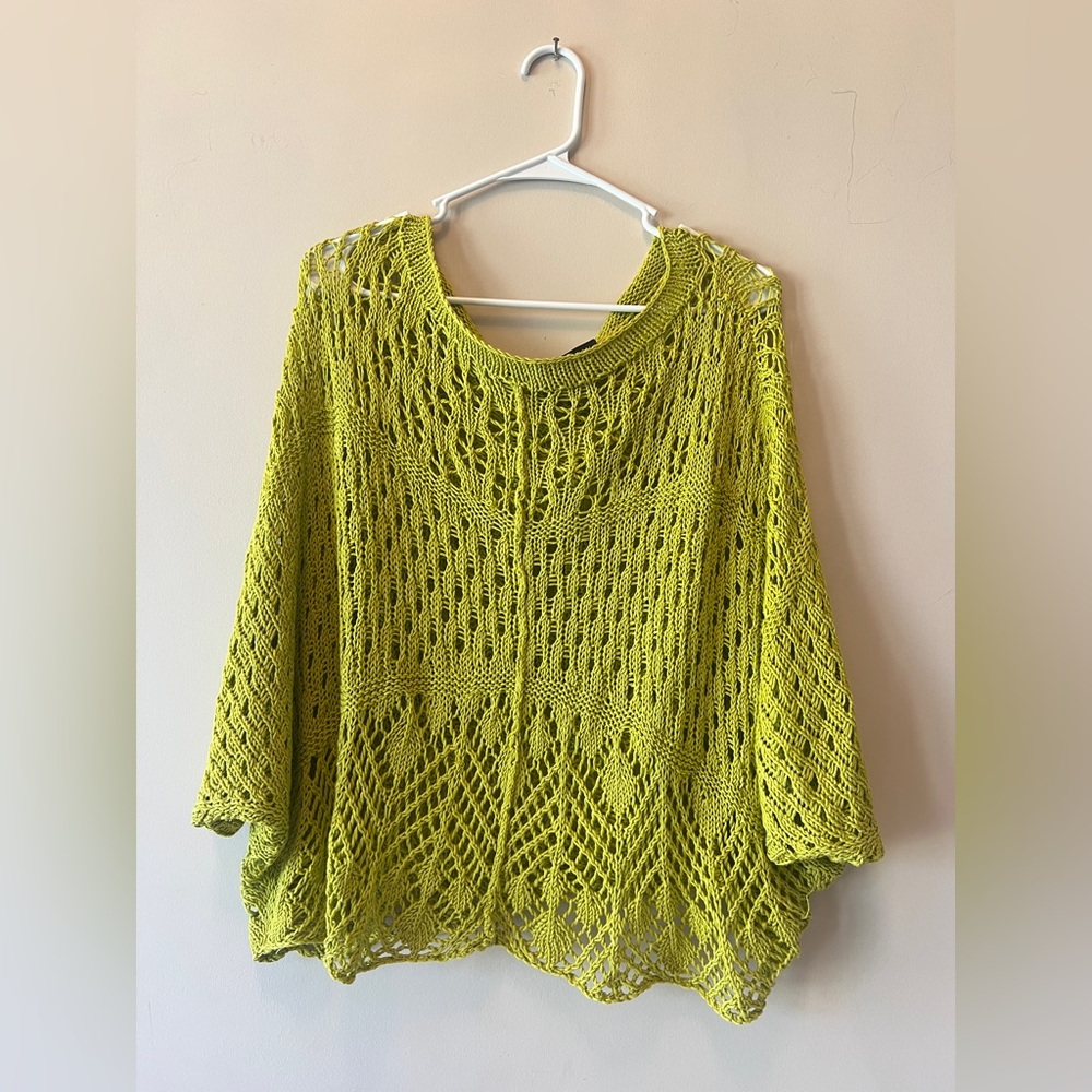 Anthropologie Tinkle by Wenlan Crochet Top